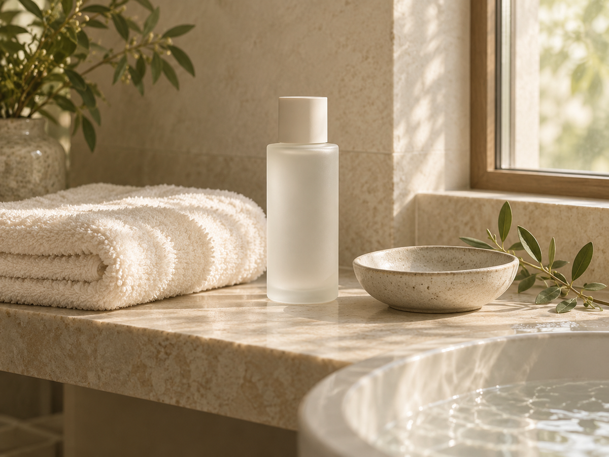 A skincare routine that leaves room to breathe